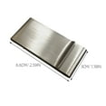 thumbnail image 2 of unbranded  3 Pcs Money Clip for Man Kit Trimmer Wipes Glasses Cleaner Woman Silver, 2 of 8