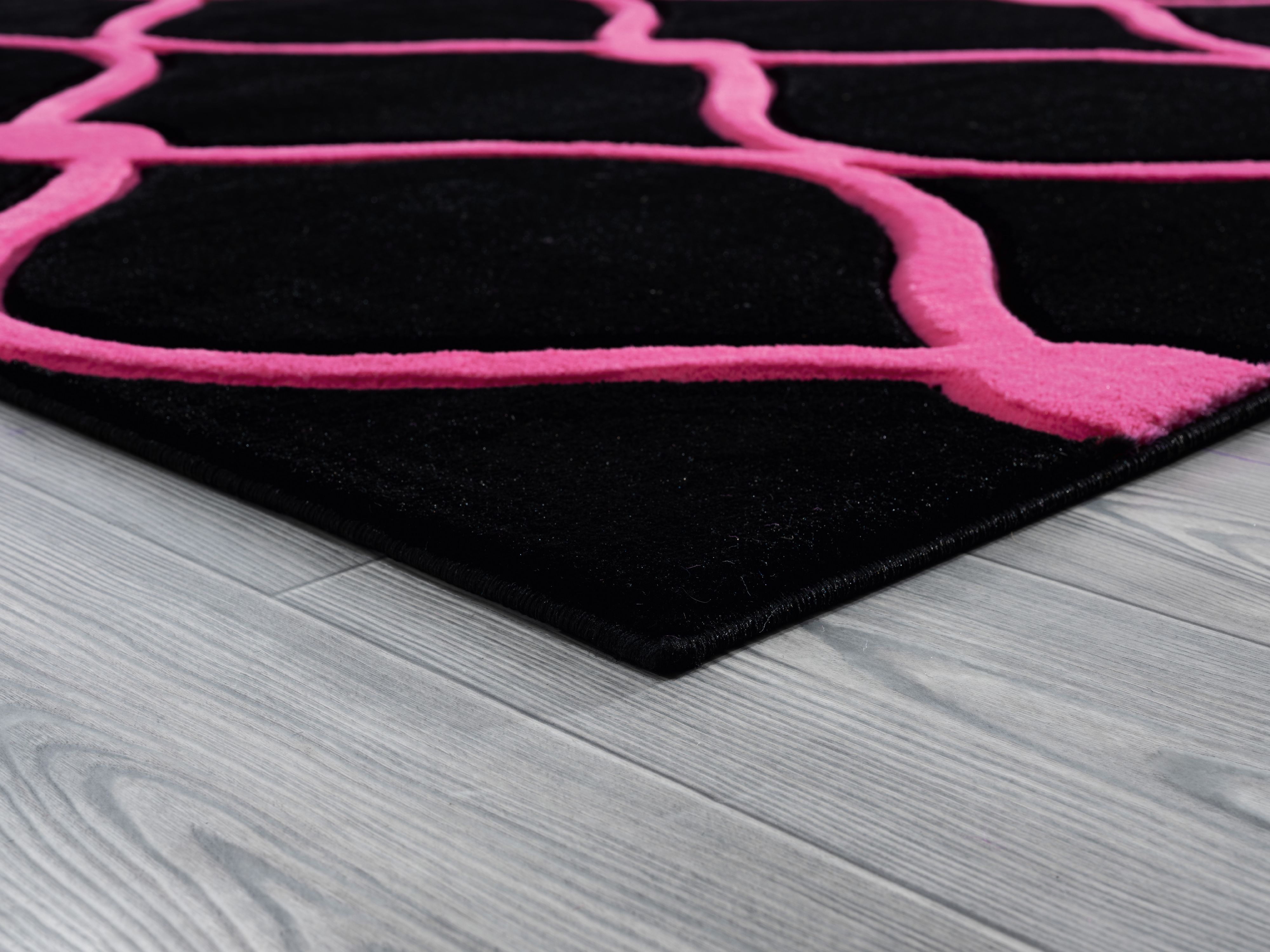 United Weavers Drachma Freya Modern Trellis Runner Rug, Pink, 2'7" x 7'4"