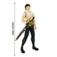 thumbnail image 3 of Zoro Figurine d'Action Trois Styles Luffy et Mihawk Modèle de Collection pour Fans et Exposition, 3 of 8