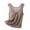 B-Khaki, variant on Wyobmus Women Comfy Tank Tops Loose Fit Scoop Neck Ruched Summer T Shirt Casual Sleeveless Banded Bottom Basic Tees Tops L-2X A-Pink