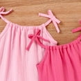 thumbnail image 3 of SonxaHe Dresses for Infant Girl Fashion Sleeveless Solid Loose Dress Baby Cozy Soft Princess Summer Dresses Clothes Pink,Szie 9-12 M, 3 of 4