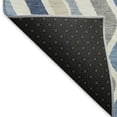thumbnail image 5 of Addison Rugs Chantille Indoor/Outdoor Transitional Stripes Blue Machine Washable Rectangle Rug, 3' x 5', 5 of 8