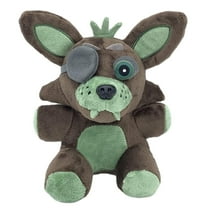 Phantom Foxy - 8" Five Nights at Freddy's FNAF Green Foxy Plush Toy Stuffed Doll