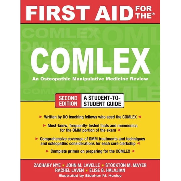 First Aid for the Comlex, Second Edition, (Paperback)