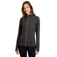 thumbnail image 5 of RBX Active Women's Ultra Lightweight Super Soft Mock Neck Active Running Jacket with Pockets, Thumbholes, 5 of 5