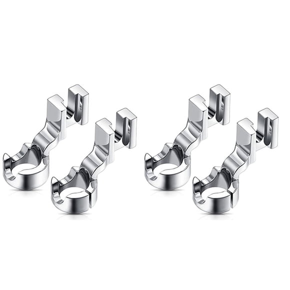 4 Pcs Pied de Règle à Tige Basse pour Quilting Freemotion 1/4 Pouce d'Épaisseur, Compatible avec Chanteur