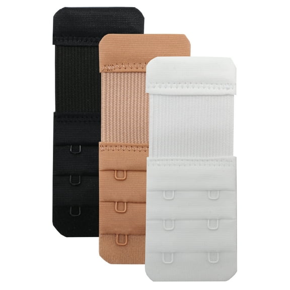 Women's Bra Extender 2 Hook,Stretchy Soft and Comfortable Bra Strap Extension