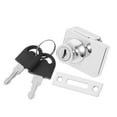 thumbnail image 5 of Voiceine Glass Cabinet Lock for Display Case Counter Toolbox Drawer Stylish Cabinet Lock with Key for Home and Office Replacement Cabinet Lock, 5 of 10