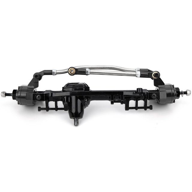 Conjunto de eje de Portal delantero de Metal de coche de Control remoto para 1/10 SCX10 III RC Crawler