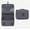 Grey, variant on Travel Makeup Bag with Hanging Hook, Toiletry Organizer and Portable Cosmetic Case for Vacation and Daily Use, TIKA