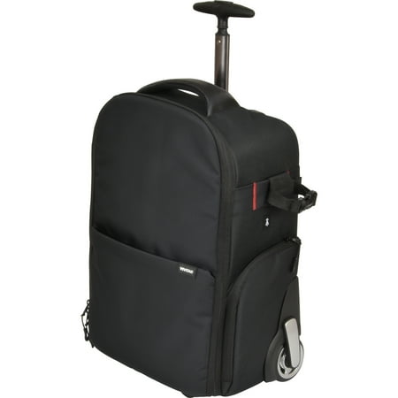 Vivitar Series 1 Trolley Dslr Camera Backpack Case With Wheels Black Vivitar Series 1 Trolley Dslr Camera Backpack Case With Wheels Black
