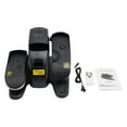 thumbnail image 3 of Under Desk Elliptical Machine for Seniors, Rehab Electric Sitting Leg Foot Pedal Exercise Equipment, Portable Trainer for Home Office with Remote Control, 3 of 20
