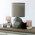 thumbnail image 4 of All the Rages LT2060-GRY Lampe Géométrique en Béton Design Simple, Gris, 4 of 4