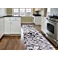 thumbnail image 3 of Modern Floral Runner Rug 2' X 7' 2" Gray, 3 of 10