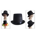 thumbnail image 3 of Accesorio Para Disfraz De Mago Victoriano Con Sombrero De Copa Para Adultos, Talla única Sunnimix Sombrero de copa de mago, 3 of 8
