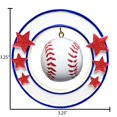 thumbnail image 6 of Personalized Baseball Ornament 2024 - Sports Ornaments for Christmas Tree, World Series Ornament, Trainer Ornament, Gifts for Baseball Players - Baseball Circle - Free Customization, 6 of 10