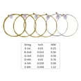 thumbnail image 4 of String,Wire Wound Corrosion Steel Core Wire Resistant 6 Set Corrosion Resistant 6 Carbon Steel Core Wound Corrosion Resistant Core Wire Wound Fesjoy Dsfen Qinquan Laoshe, 4 of 6