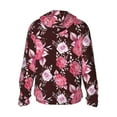 thumbnail image 3 of Haiem Rose Flowers UPF 50+ Fishing Shirts for Men Long Sleeve UV Sun Protection Hoodie Non-Mask Outdoor Hiking Shirts, 3 of 9