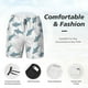 thumbnail image 3 of Balery Cute Shark Bañador para hombre, shorts de playa de secado rápido con entrepierna y forro de compresión-X-Large, 3 of 6