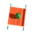 thumbnail image 2 of Juguetes para Actividades Deportivas al Aire Libre Hugo Equipo de Entrenamiento Sensorial Naranja 100 cm x 55 cm, 2 of 9