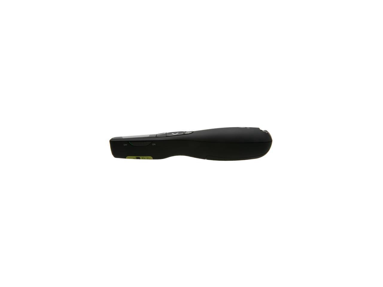 Logitech Professional Wireless Presenter R800 with Green Laser Pointer, 100ft Projection, Black