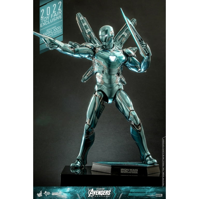 Iron Man Mark LXXXV Holo Endgame Diecast Fully Poseable Exclusive