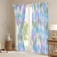 thumbnail image 3 of Homewish Blue Purple Gradient Blackout Curtains Set of 2 (52x84 Each),Classic Contemporary Curtain, 3 of 6