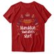 thumbnail image 2 of Puntoco Blusa de manga corta con estampado de moda para mujer, divertida camiseta de cuello redondo, 2 of 3