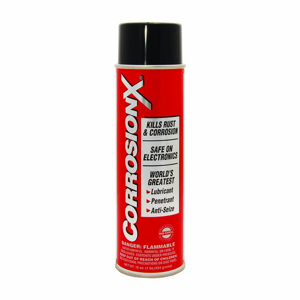 CorrosionX 90102 AntiCorrosion and Lubricant, 16Ounce, Aerosol