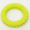 thumbnail image 6 of Walbest Durable Dog Squeaky Chew Toys for Aggressive Chewers Dental Teething Cleaning, Non-Toxic Soft Natural Rubber, Cute Ring Design -3.54 inches (Random Color), 6 of 6