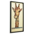 thumbnail image 2 of Empire Art Direct Giraffe Dimensional Collage Framed Graphic Art Under Glass Wall Art, 25" x 48" x 1.4", Ready to Hang, 2 of 9