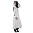 thumbnail image 2 of Moomaya Womens Long Sleeve Pullover Hoodie Maxi Dress Pockets Casual Long Dresses, 2 of 7