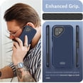 thumbnail image 3 of TUDIA MergeGrip Fairphone 5 Case 2023 Military Grade Dual Layer Cover - Indigo Blue, 3 of 6