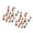 20 pcs, variant on Reindeer Snowman Santa Keychain Christmas Party Accessory Home Decoration Charm