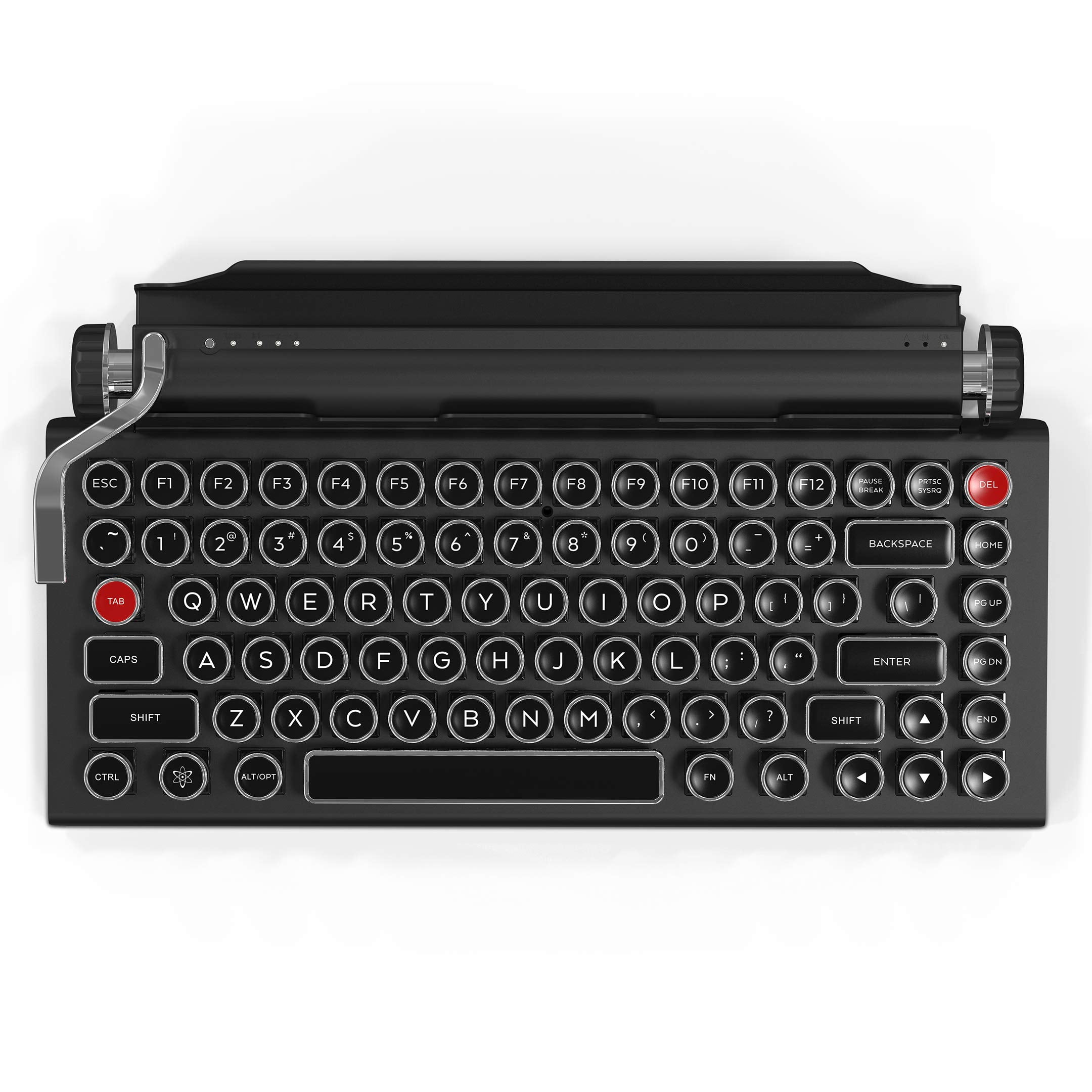 Qwerkywriter S Qwerkytoys Typewriter Inspired Retro Mechanical