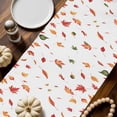thumbnail image 2 of Thanksgiving Table Runner, Autumn Thanksgiving Kitchen Dining Table Decoration for Home Party Decor 13x60 Inches, 2 of 9