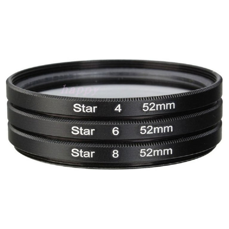 WINDLAND Star Line 4 6 8 Star Camera Lens Filter 49mm/52mm/55mm