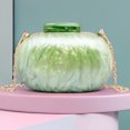thumbnail image 3 of Bolso de cena de acrílico ovalado de lujo, bolso de moda para mujer, bolso de hombro de alta calidad, bolso tipo caja, 3 of 5