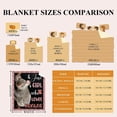 thumbnail image 4 of Yibo Manatee Lover Blanket Flannel Soft and Comfortable Anti-static Bed Sofa Blanket, 4 of 7
