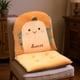 thumbnail image 1 of Cojín de asiento con expresión adorable, respaldo acolchado, cojín de poliéster, 1 of 6