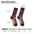thumbnail image 4 of Lsque The Binding of Isaac Printed Men's Crew Socks, Soft Durable Breathable Moisture-Wicking with Odor Control Cotton socks, 4 of 7