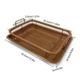 thumbnail image 5 of HEJULIK Copper Crisper Tray Non-Stick Oven Baking Tray | Air Fry Crisper Basket | Tray & Grease Catcher |(12" x 8.9"x2.3", Copper), 5 of 9