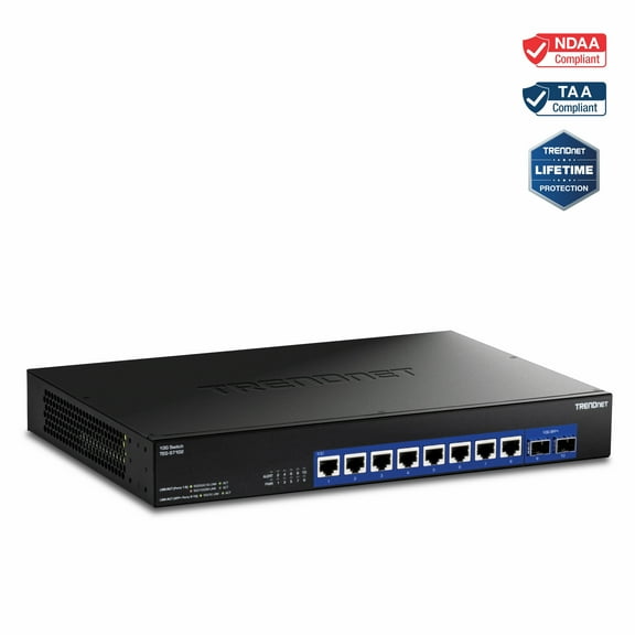 TRENDnet 10-Port 10G Unmanaged Switch, TEG-S7102