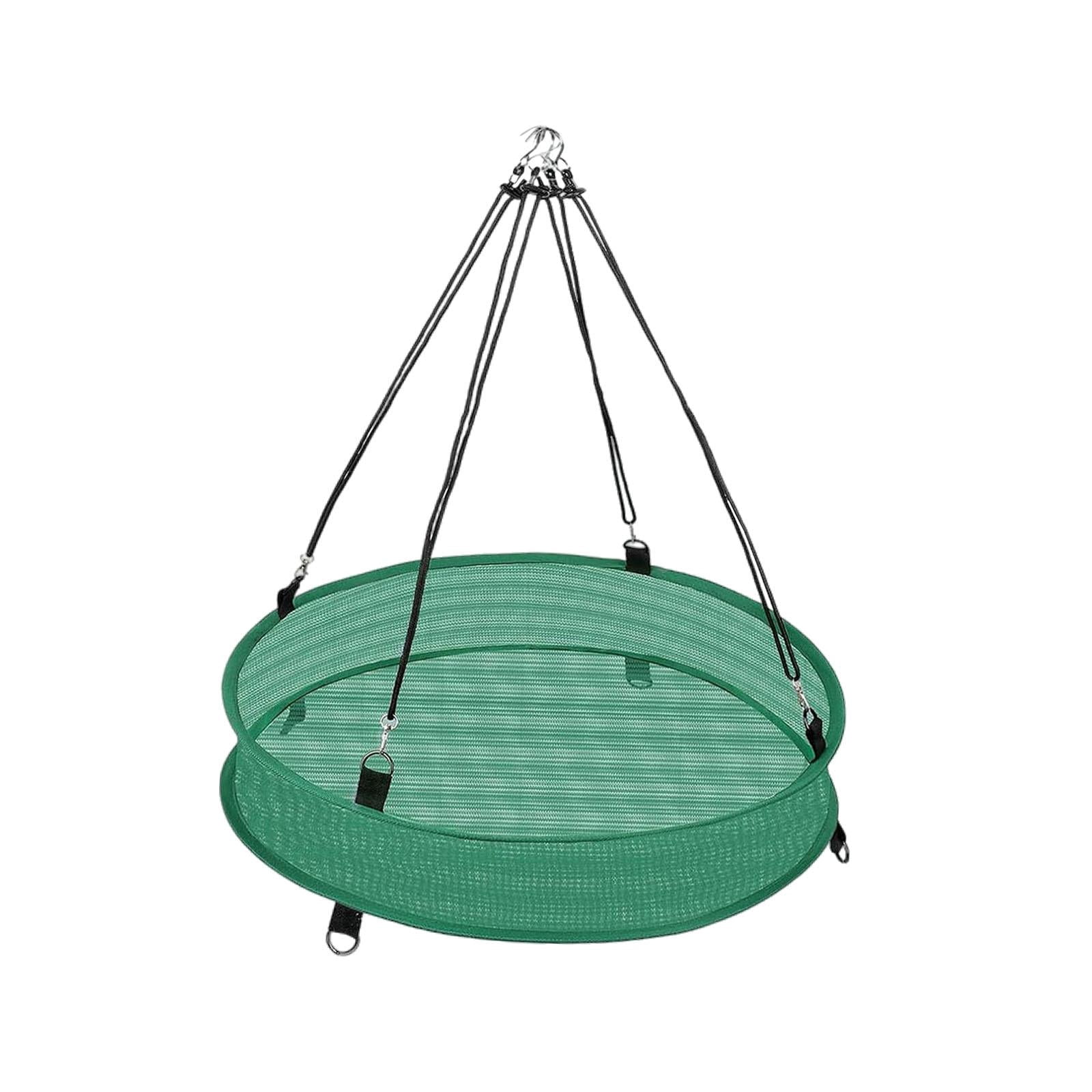 Bothyi Hanging Hoop Birdseed Hoop for Yard Pole Mounted Bird Feeder Garden