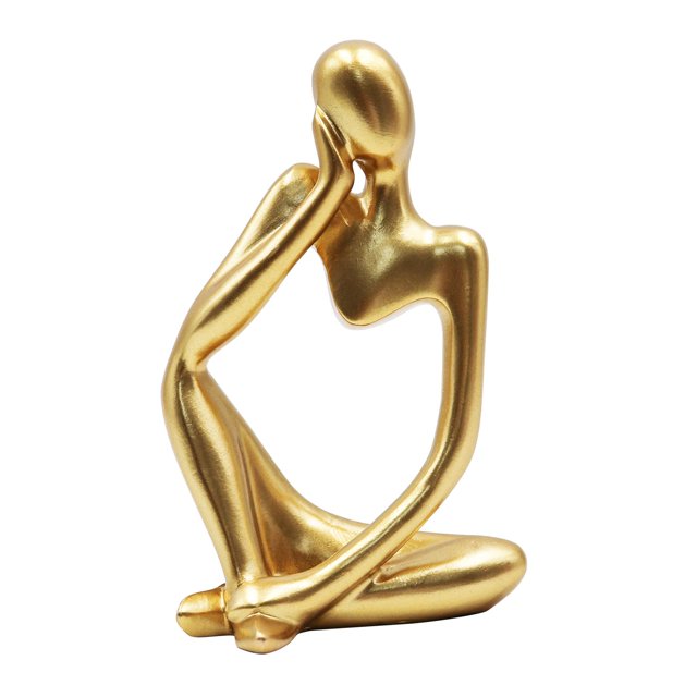 Estatuas y esculturas de pensadores, adornos de estatuas de pensadores de resina, esculturas de estilo abstracto, regalos de inauguración de la casa