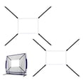 thumbnail image 1 of Visland Baseball Strike Target Net Adjustable Strike Zone Accuracy Pitching Target for Baseball Lovers Training Hitting Throwing Batting Catching, 1 of 7