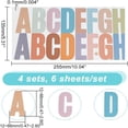 thumbnail image 4 of EIGTHTAIL 24Sheets 400pcs Large Letter & Number Stickers 2.5 Inch Self Adhesive Letters Stickers Big Font Stickers, 4 of 9