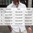 thumbnail image 4 of Yaoyar Men's Casual Button Down Shirts Short Sleeve Textured Summer Beach Shirt with Pocket, 4 of 7