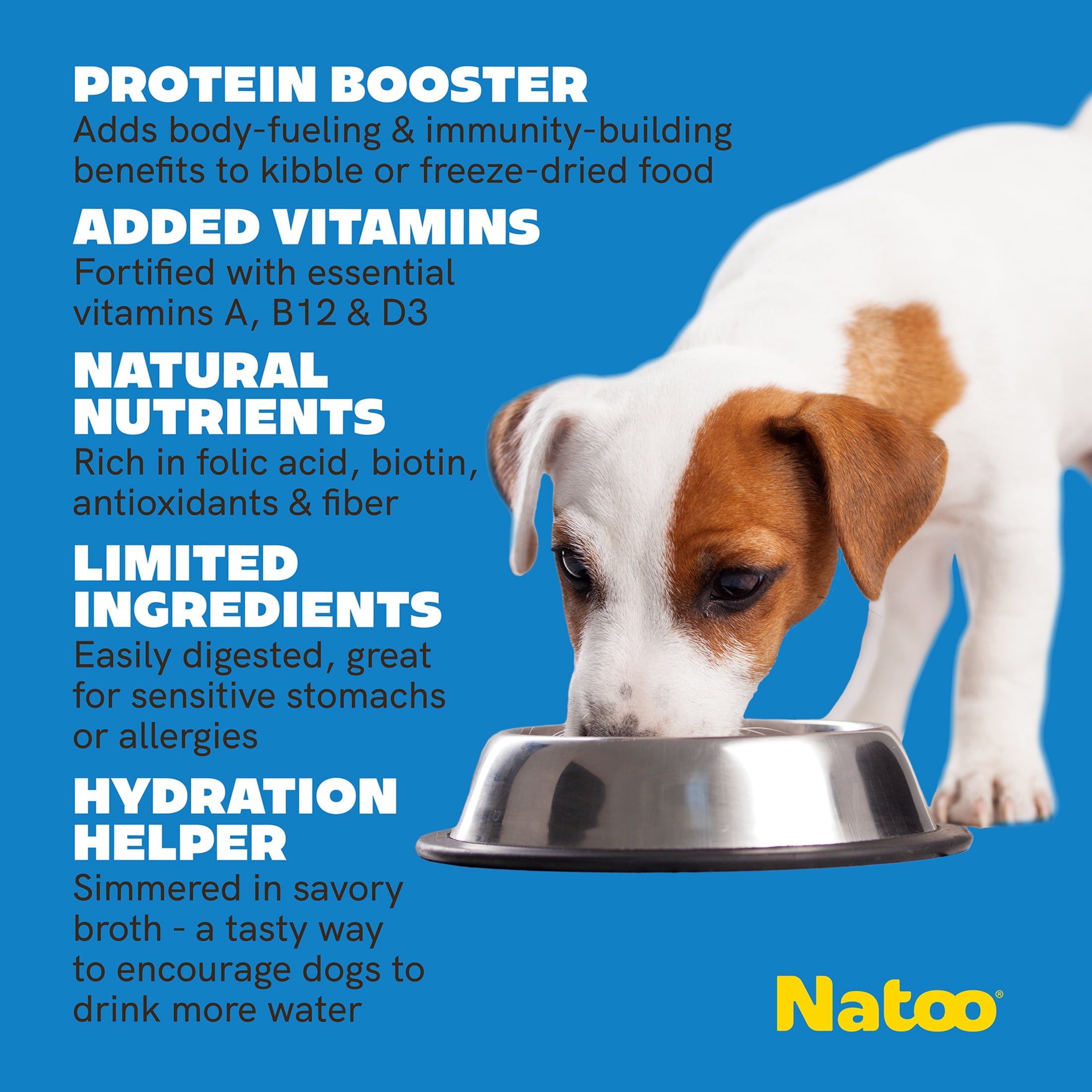 NATOO Dog Food Topper for Picky Eaters & Dog Treat (Salmon & Pumpkin), Dog Toppers for Dry Food, Wet Meal Toppers for Dogs & Puppies, Limited Ingredient Dog Food, (Case of 20) 3 oz Each