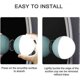 thumbnail image 4 of Mirror Lights, Dimmable Hollywood Style LED Vanity Mirror Bulbs with Suction Cup for Bathroom Vanity Mirror, USB Rechargeable Vanity Mirror Lights, 4 of 5